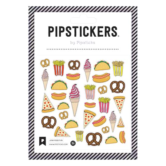 Pipstickers® Junk Food Fun Stickers
